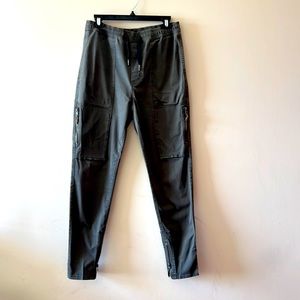 Army green Zanerobe tapered Joggers Size 34